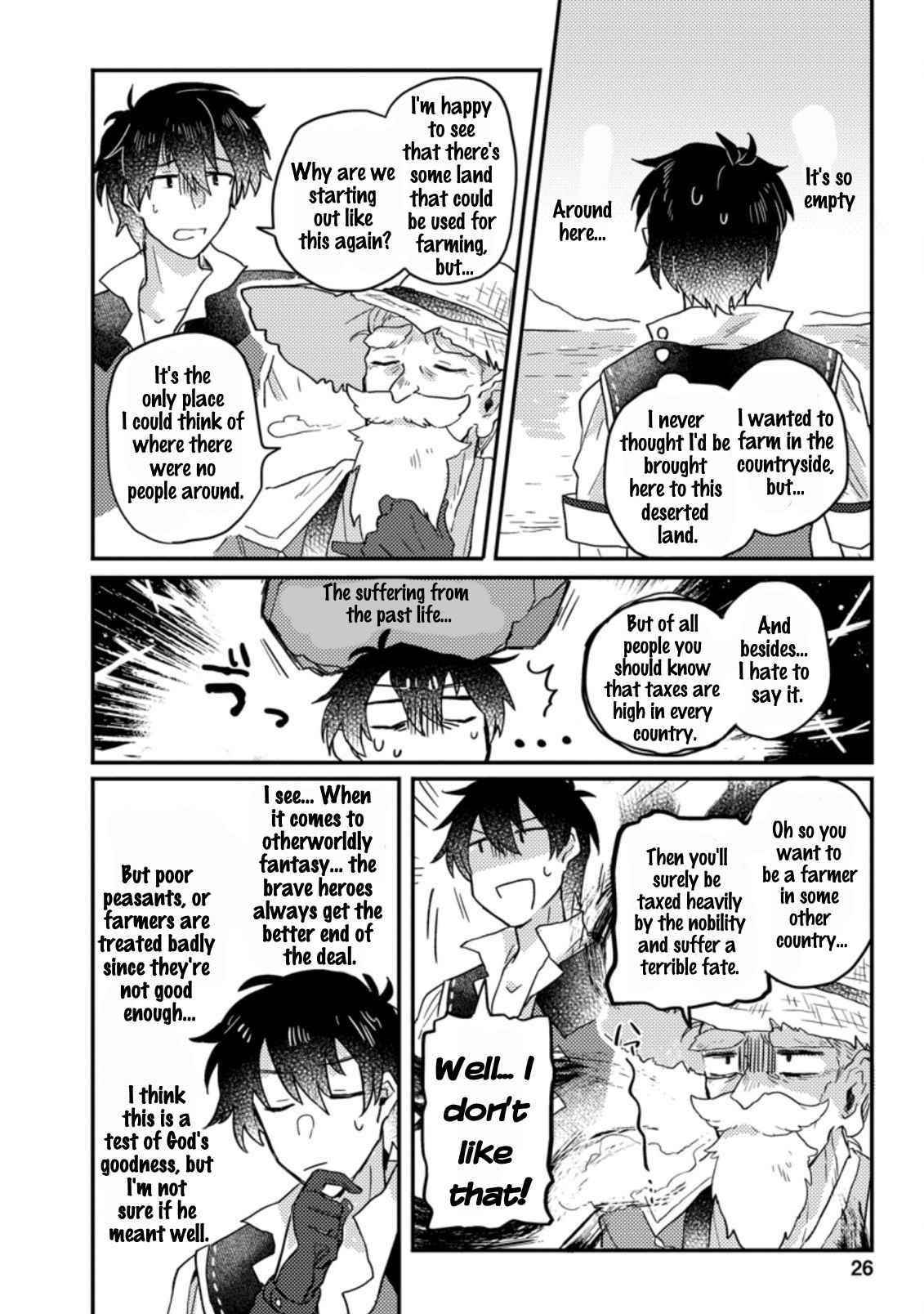 Revolution in production with the blessings of the gods – While living a leisurely, slow life in a corner of another world, somehow a diverse group of people gathered to form the strongest nation… - Chapter 1.3 [photo 2] - MangaPorn