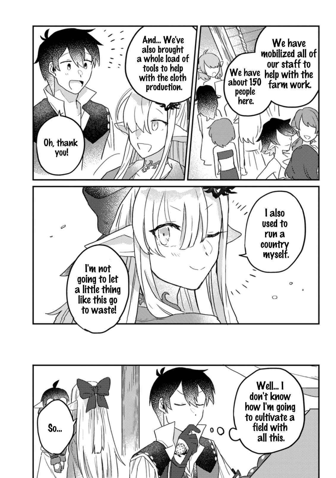 Revolution in production with the blessings of the gods – While living a leisurely, slow life in a corner of another world, somehow a diverse group of people gathered to form the strongest nation… - Chapter 5.2 [photo 8] - MangaPorn