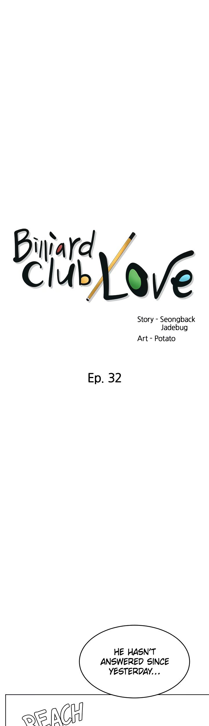 Billiard Club Love - Chapter 32 [photo 10] - MangaPorn