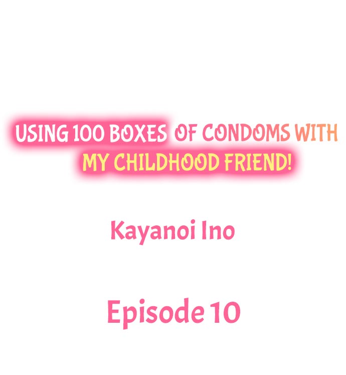 Using 100 Boxes of Condoms With My Friend! - Chapter 10 [photo 1] - MangaPorn