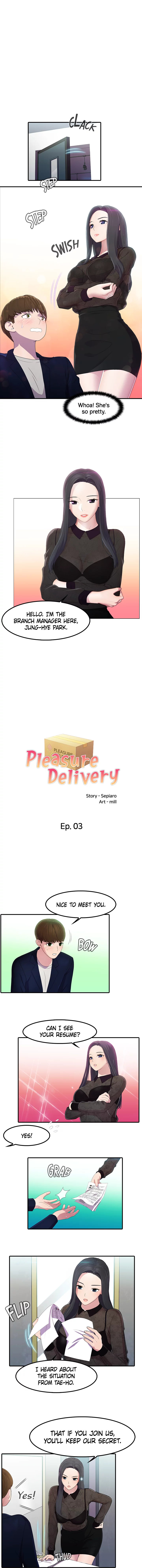 Pleasure Delivery - Chapter 3 [photo 1] - MangaPorn