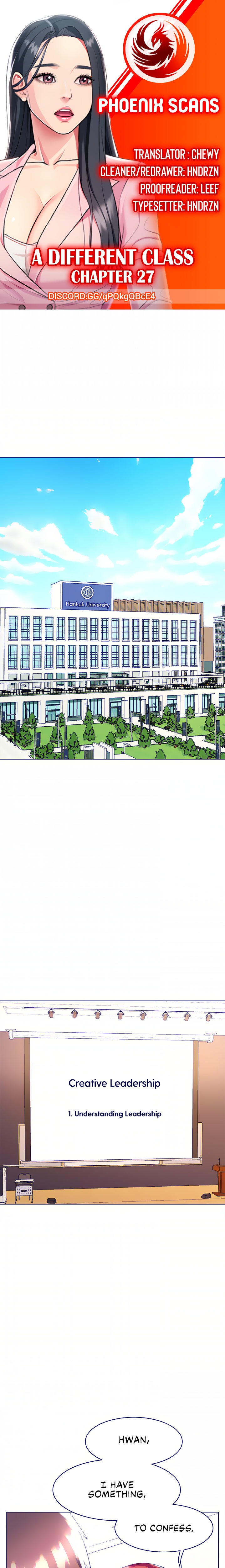 A Different Class - Chapter 27 [photo 1] - MangaPorn