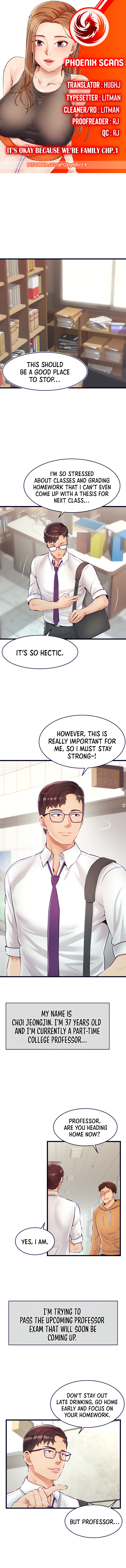 It’s Okay Because We’re Family - Chapter 1 [photo 1] - MangaPorn