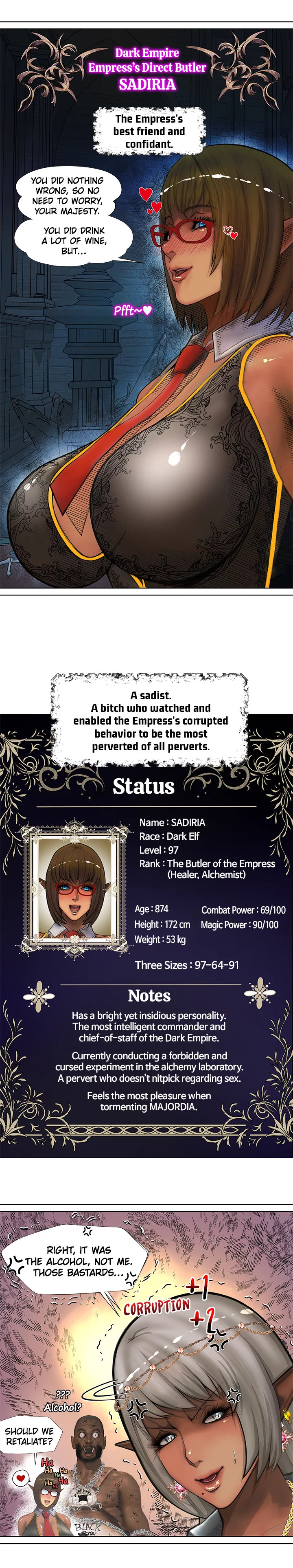 The DARK ELF QUEEN and the SLAVE ORC - Chapter 1 [photo 5] - MangaPorn