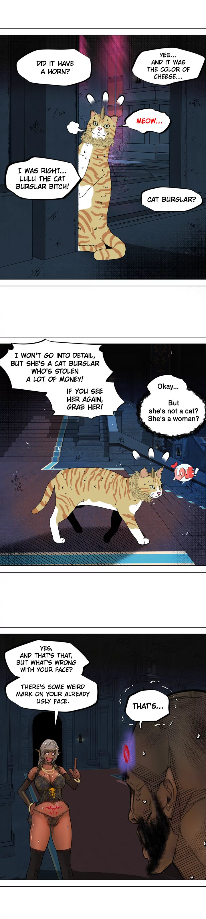 The DARK ELF QUEEN and the SLAVE ORC - Chapter 4 [photo 12] - MangaPorn