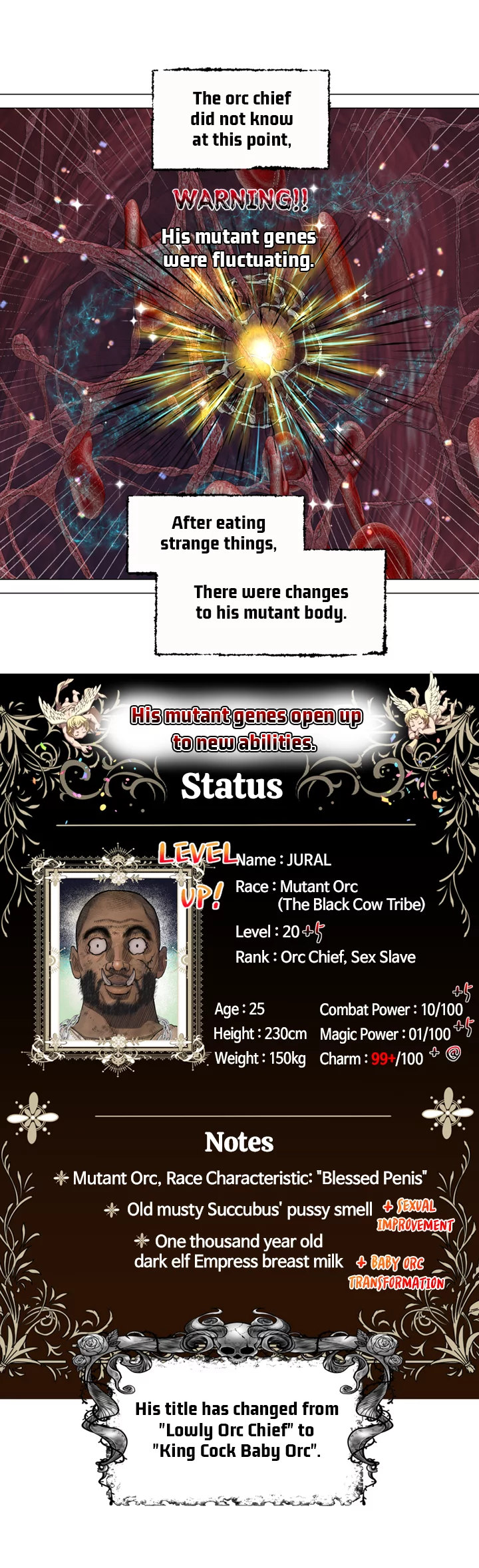 The DARK ELF QUEEN and the SLAVE ORC - Chapter 6 [photo 13] - MangaPorn