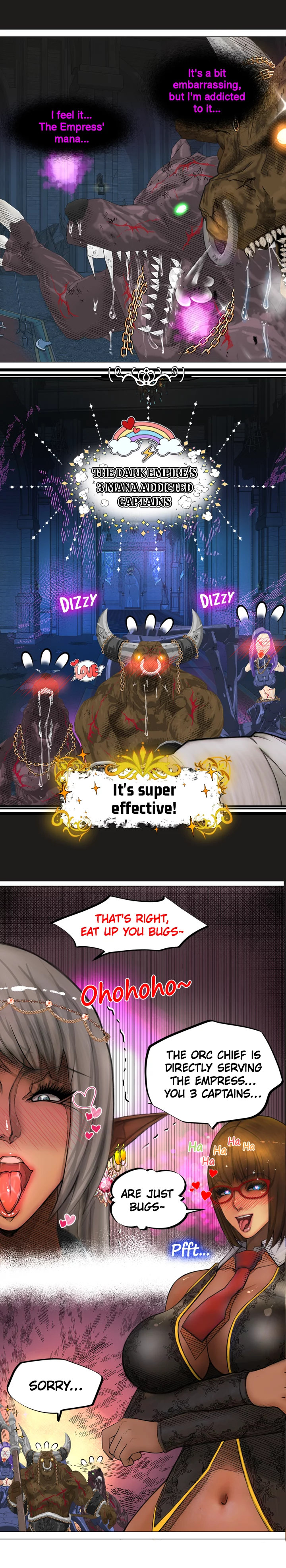 The DARK ELF QUEEN and the SLAVE ORC - Chapter 7 [photo 8] - MangaPorn