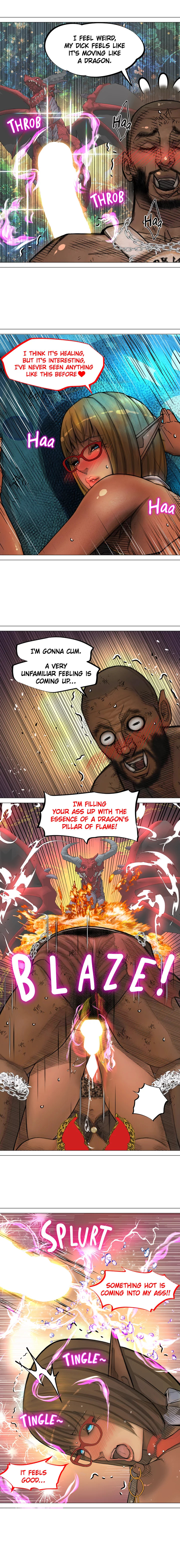 The DARK ELF QUEEN and the SLAVE ORC - Chapter 8 [photo 13] - MangaPorn