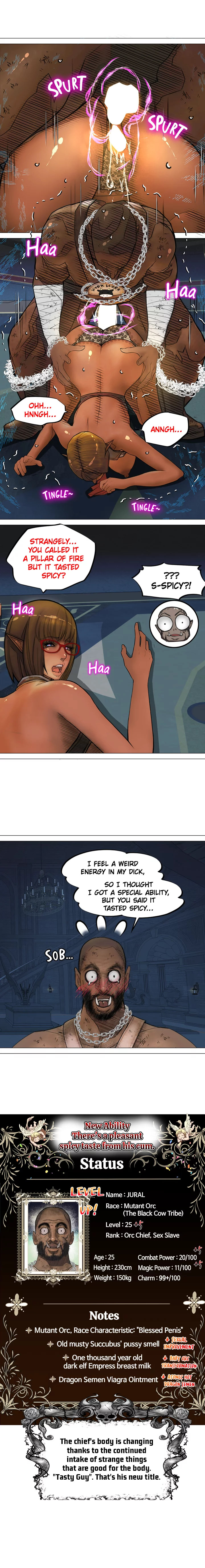 The DARK ELF QUEEN and the SLAVE ORC - Chapter 8 [photo 14] - MangaPorn