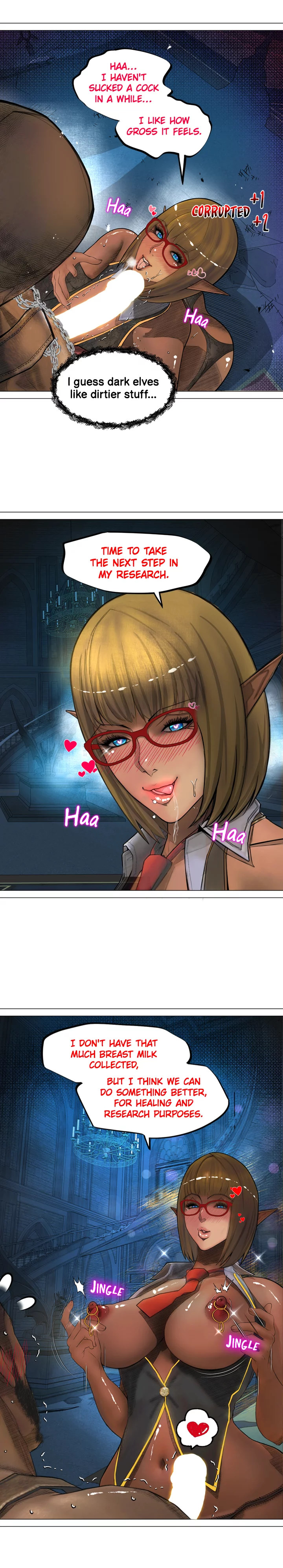 The DARK ELF QUEEN and the SLAVE ORC - Chapter 8 [photo 2] - MangaPorn