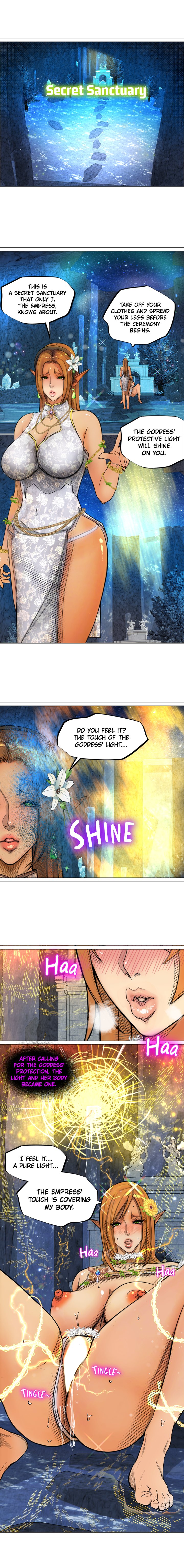 The DARK ELF QUEEN and the SLAVE ORC - Chapter 9 [photo 13] - MangaPorn