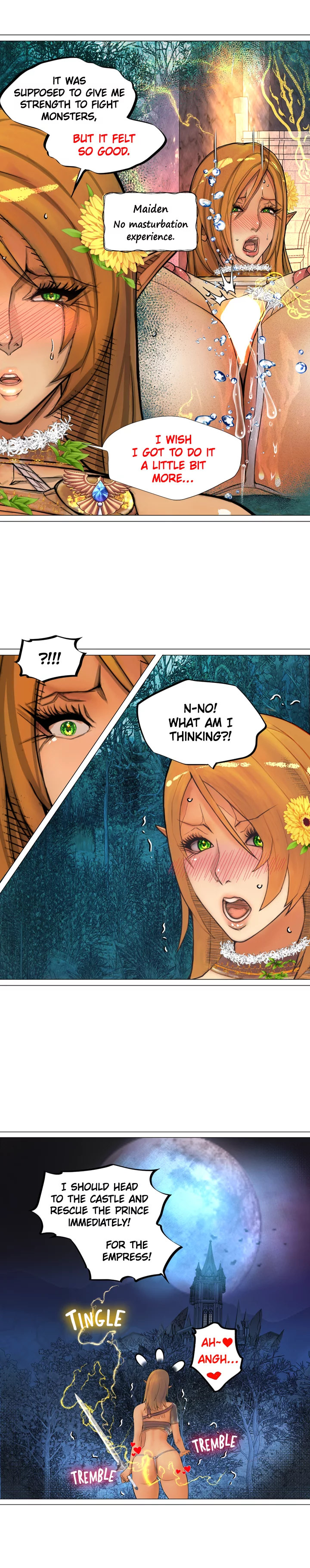 The DARK ELF QUEEN and the SLAVE ORC - Chapter 10 [photo 5] - MangaPorn