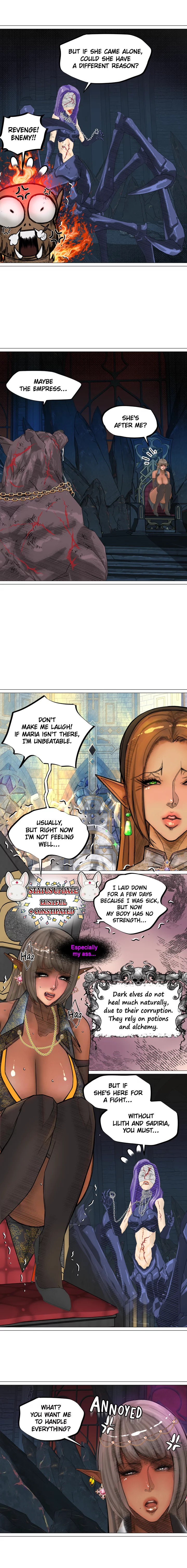 The DARK ELF QUEEN and the SLAVE ORC - Chapter 10 [photo 7] - MangaPorn