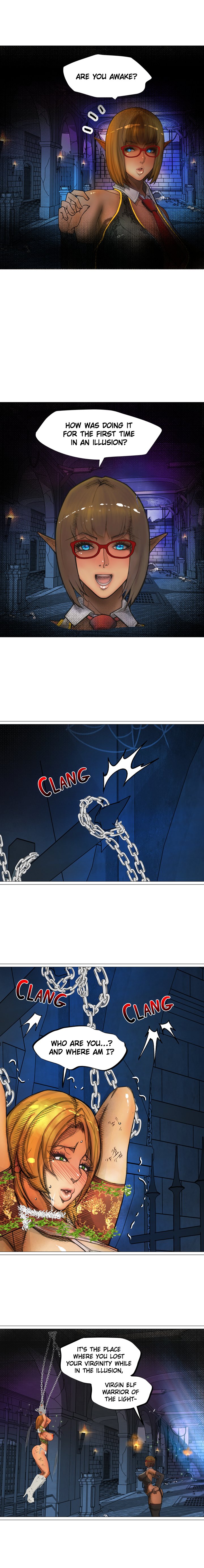 The DARK ELF QUEEN and the SLAVE ORC - Chapter 13 [photo 14] - MangaPorn