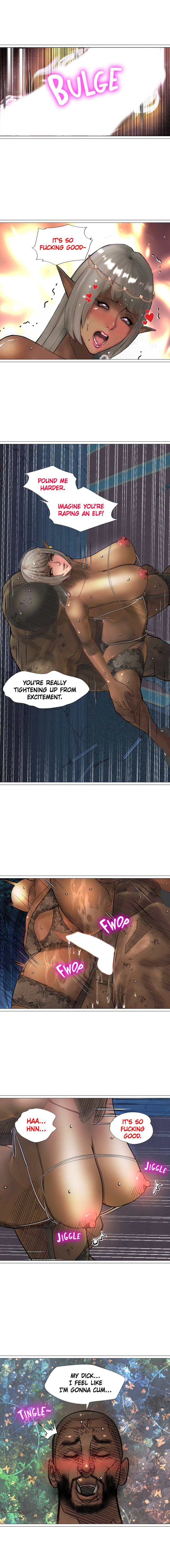 The DARK ELF QUEEN and the SLAVE ORC - Chapter 14 [photo 12] - MangaPorn