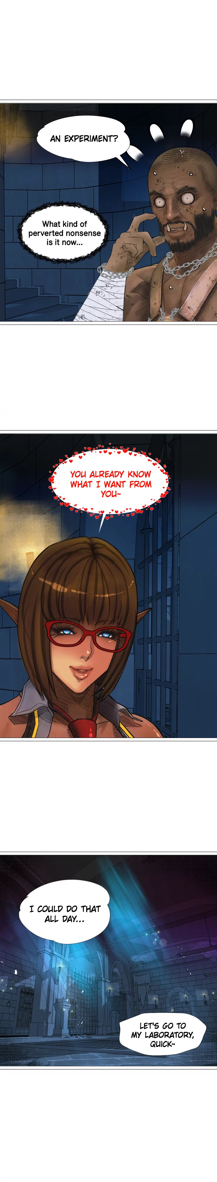 The DARK ELF QUEEN and the SLAVE ORC - Chapter 15 [photo 15] - MangaPorn