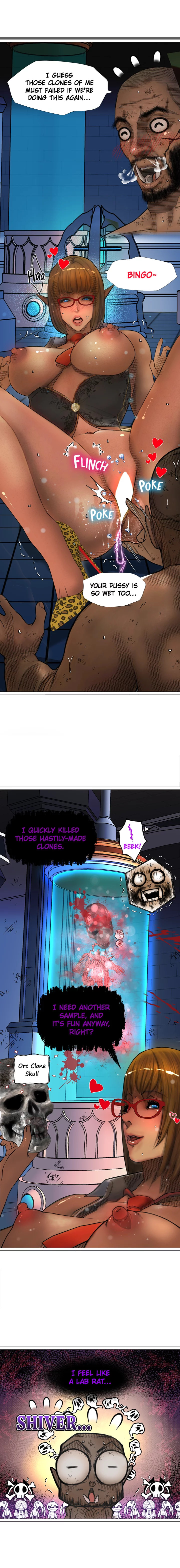 The DARK ELF QUEEN and the SLAVE ORC - Chapter 15 [photo 17] - MangaPorn