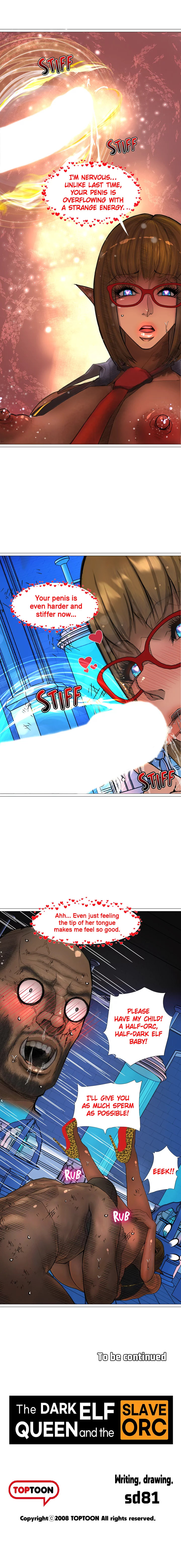 The DARK ELF QUEEN and the SLAVE ORC - Chapter 15 [photo 19] - MangaPorn