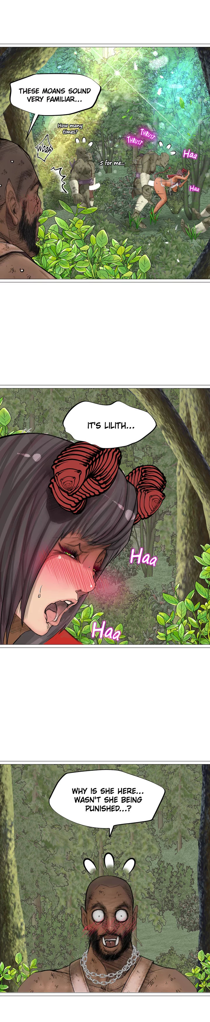 The DARK ELF QUEEN and the SLAVE ORC - Chapter 17 [photo 13] - MangaPorn