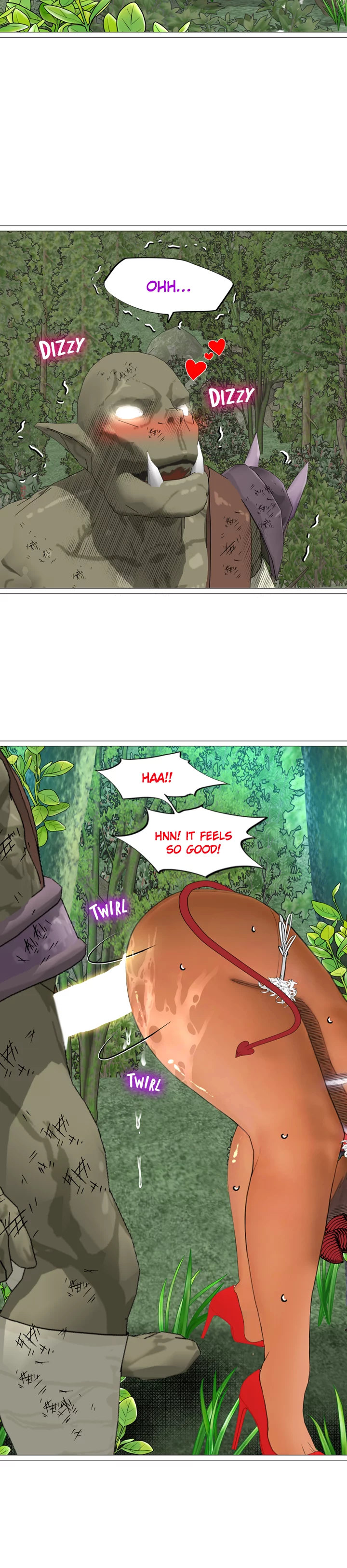 The DARK ELF QUEEN and the SLAVE ORC - Chapter 17 [photo 17] - MangaPorn