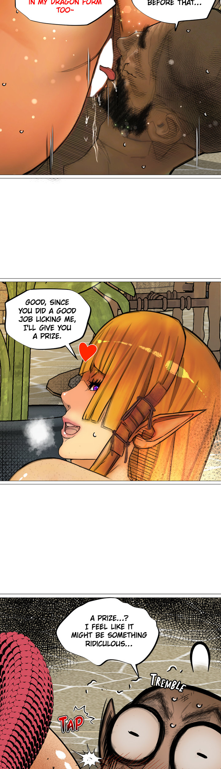 The DARK ELF QUEEN and the SLAVE ORC - Chapter 19 [photo 15] - MangaPorn