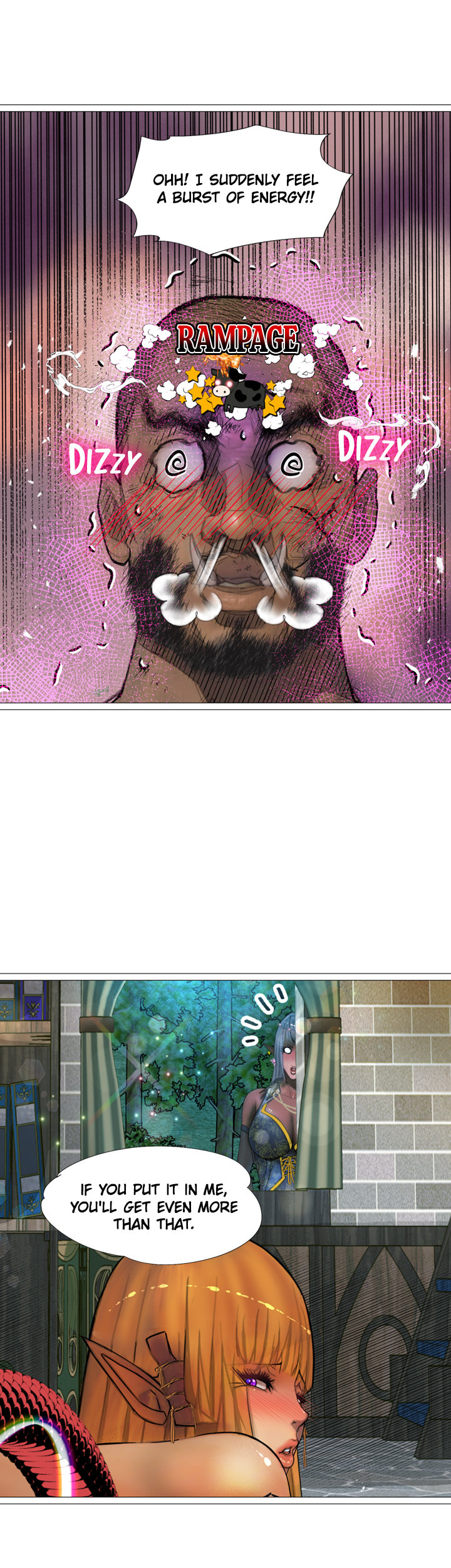 The DARK ELF QUEEN and the SLAVE ORC - Chapter 19 [photo 26] - MangaPorn