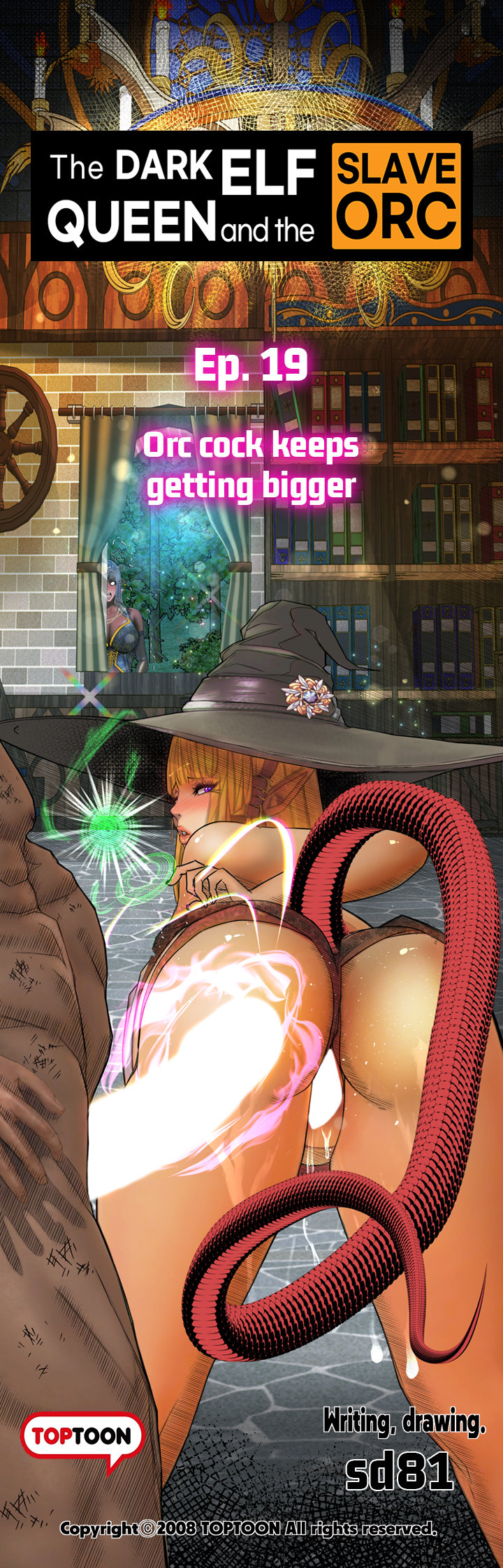 The DARK ELF QUEEN and the SLAVE ORC - Chapter 19 [photo 5] - MangaPorn