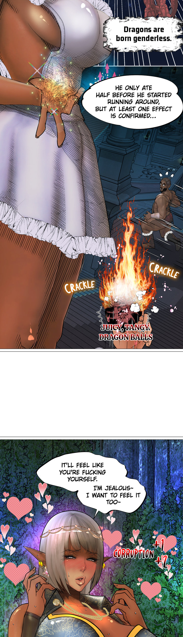 The DARK ELF QUEEN and the SLAVE ORC - Chapter 20 [photo 21] - MangaPorn