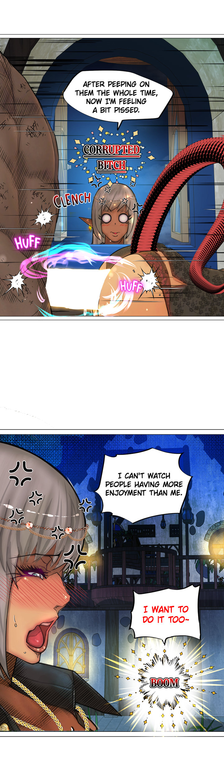 The DARK ELF QUEEN and the SLAVE ORC - Chapter 20 [photo 23] - MangaPorn