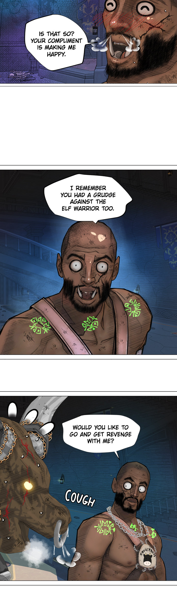 The DARK ELF QUEEN and the SLAVE ORC - Chapter 20 [photo 36] - MangaPorn