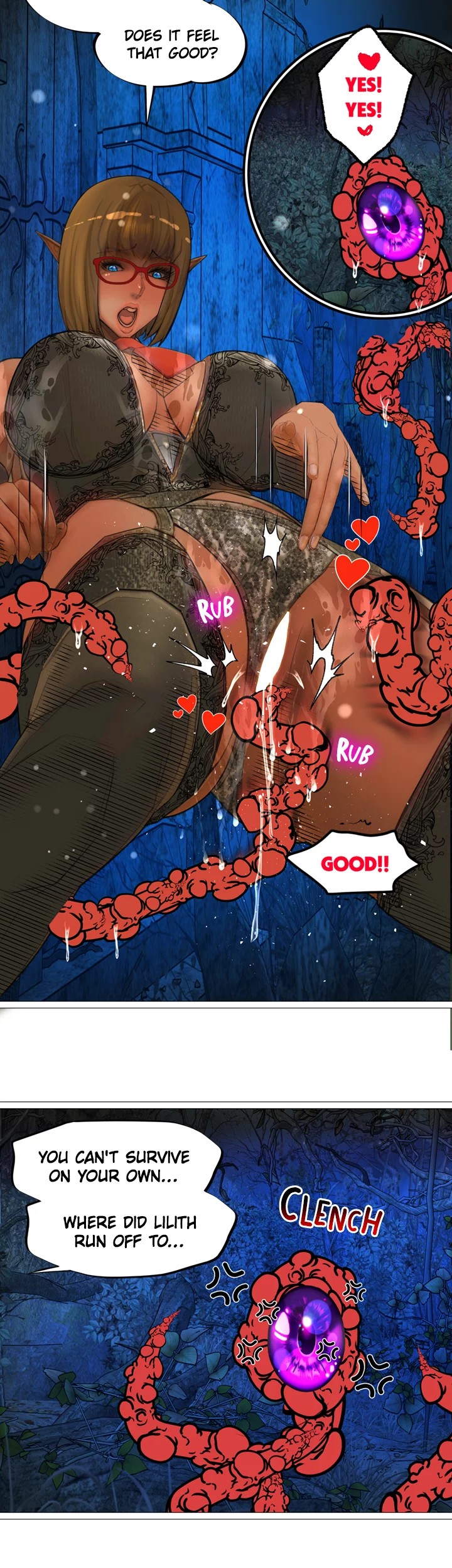 The DARK ELF QUEEN and the SLAVE ORC - Chapter 21 [photo 18] - MangaPorn