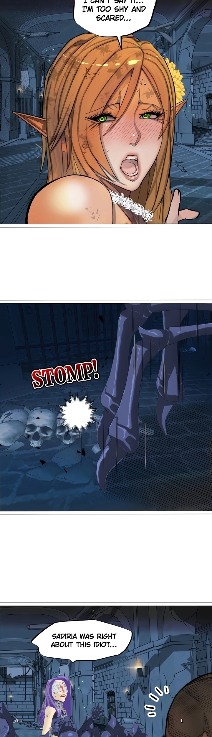 The DARK ELF QUEEN and the SLAVE ORC - Chapter 22 [photo 22] - MangaPorn