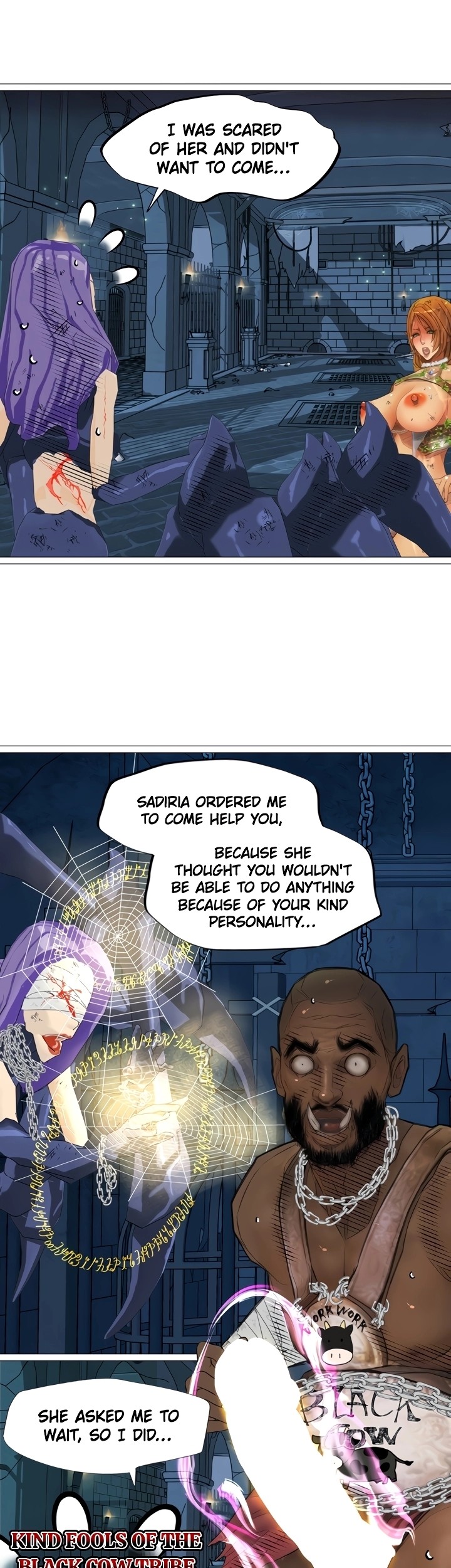 The DARK ELF QUEEN and the SLAVE ORC - Chapter 22 [photo 24] - MangaPorn