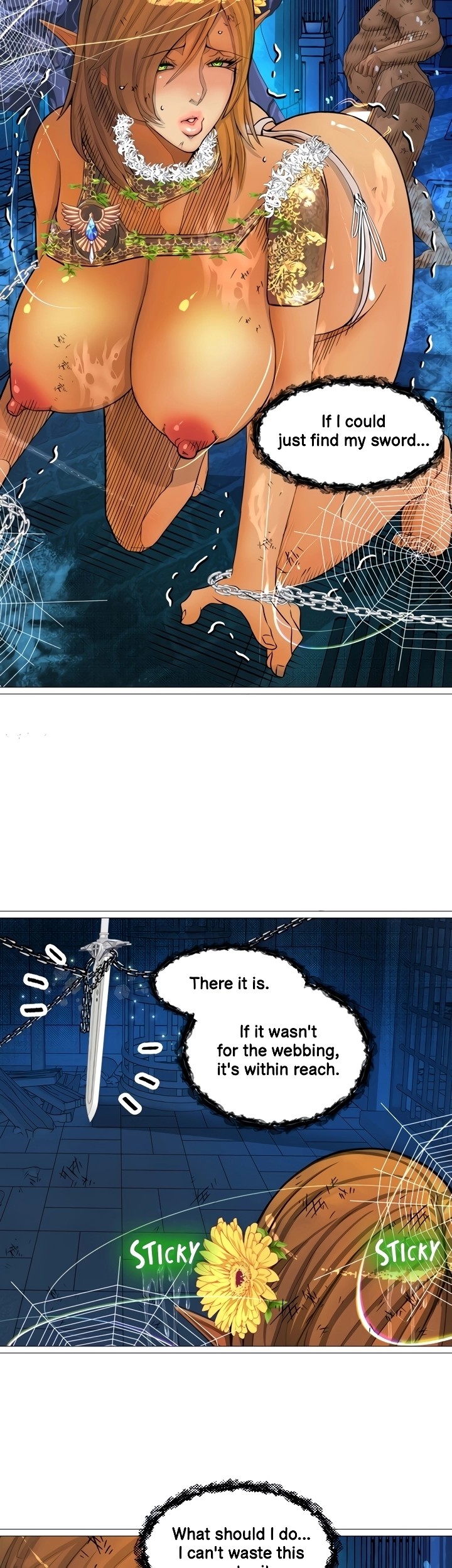 The DARK ELF QUEEN and the SLAVE ORC - Chapter 23 [photo 18] - MangaPorn