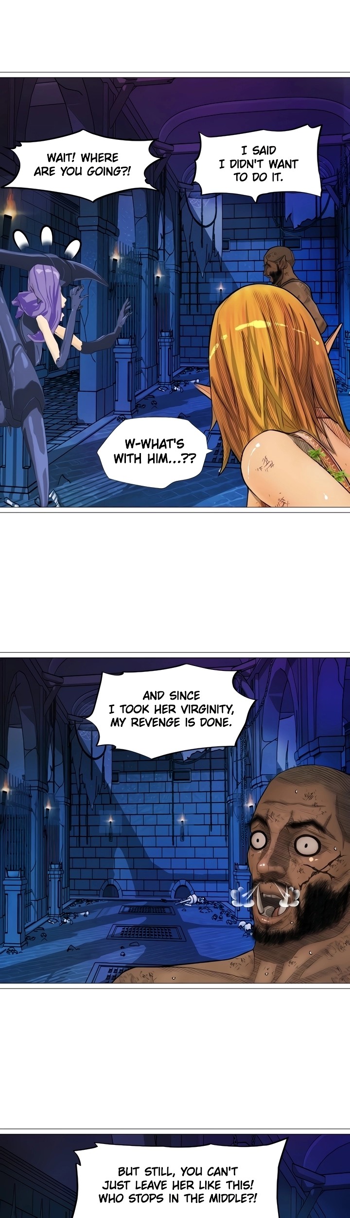 The DARK ELF QUEEN and the SLAVE ORC - Chapter 23 [photo 26] - MangaPorn