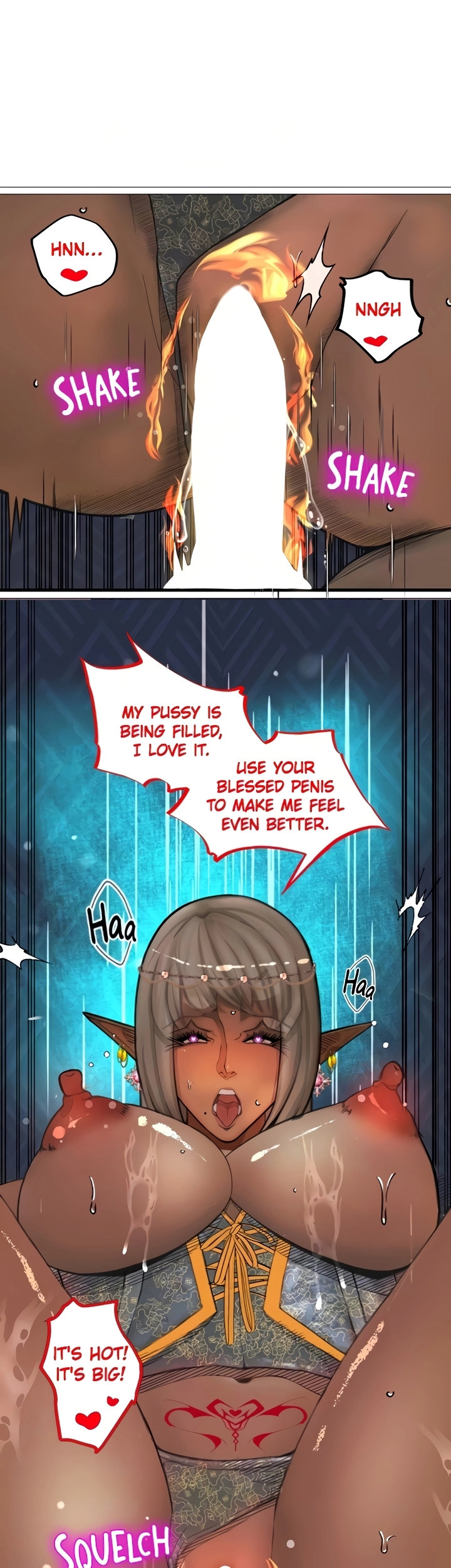 The DARK ELF QUEEN and the SLAVE ORC - Chapter 24 [photo 15] - MangaPorn