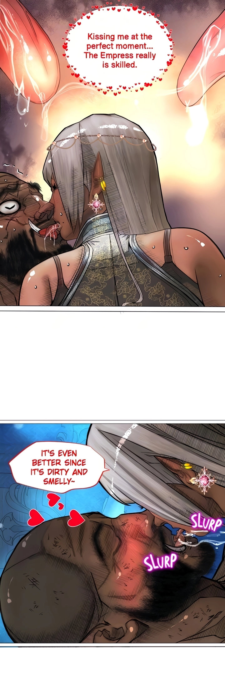 The DARK ELF QUEEN and the SLAVE ORC - Chapter 24 [photo 19] - MangaPorn