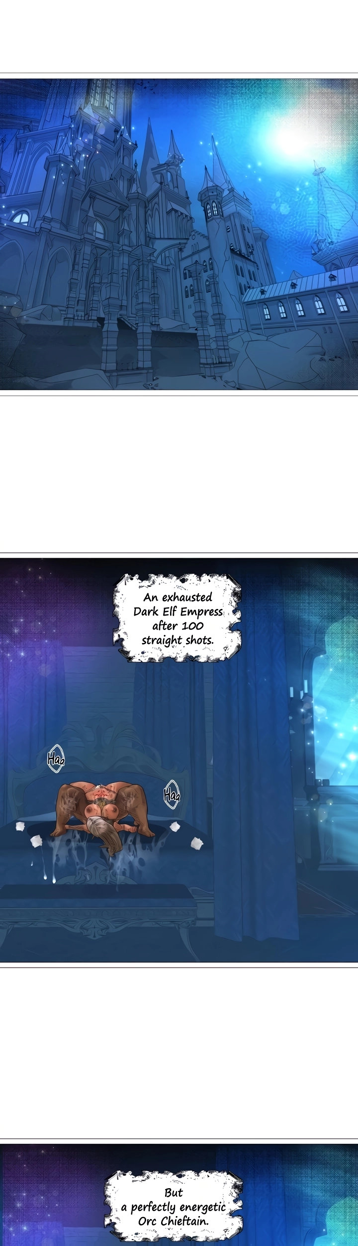 The DARK ELF QUEEN and the SLAVE ORC - Chapter 24 [photo 27] - MangaPorn