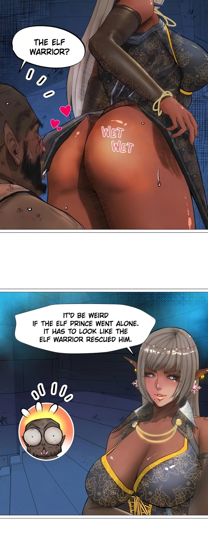 The DARK ELF QUEEN and the SLAVE ORC - Chapter 25 [photo 15] - MangaPorn