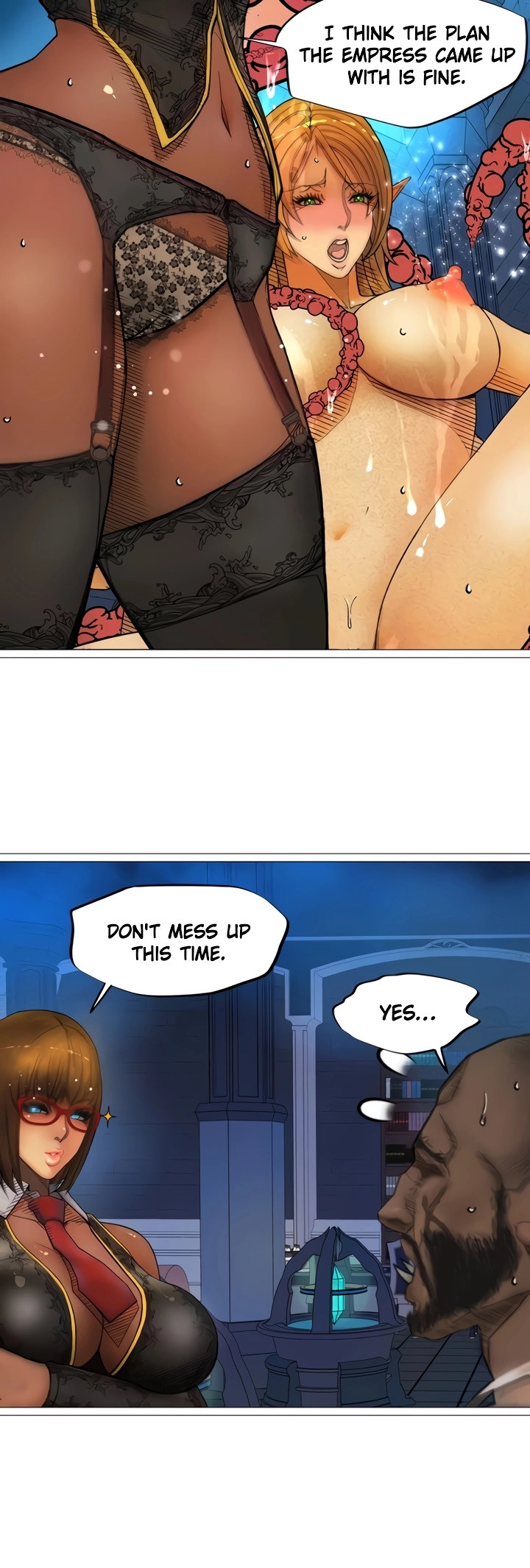 The DARK ELF QUEEN and the SLAVE ORC - Chapter 25 [photo 28] - MangaPorn