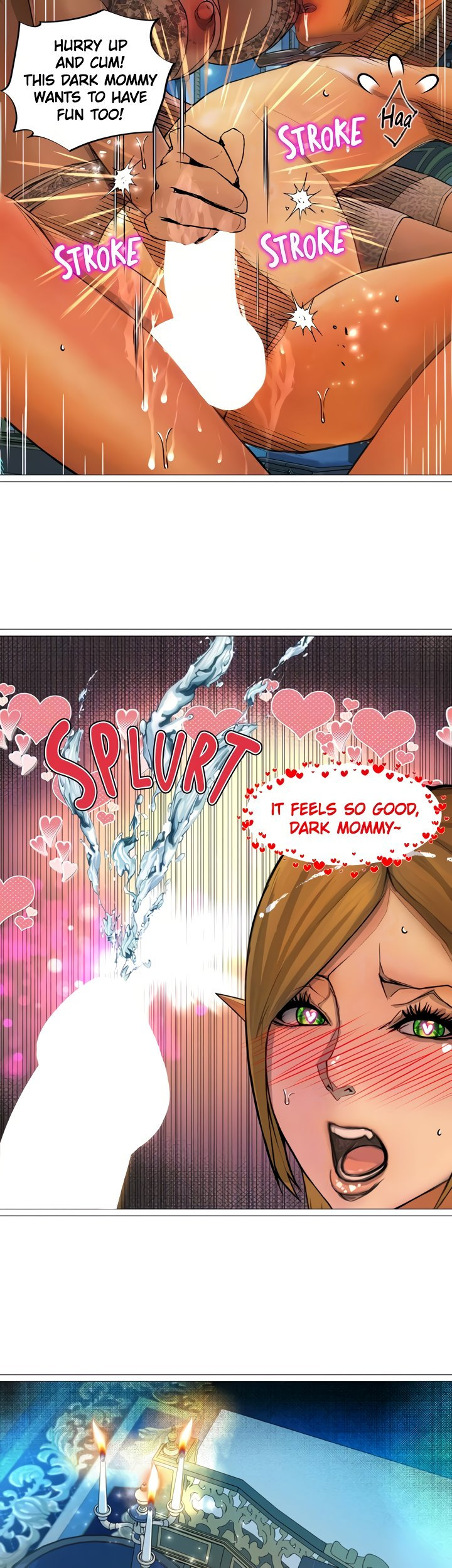 The DARK ELF QUEEN and the SLAVE ORC - Chapter 26 [photo 12] - MangaPorn