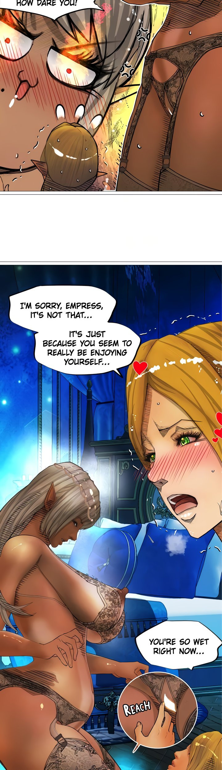 The DARK ELF QUEEN and the SLAVE ORC - Chapter 26 [photo 15] - MangaPorn