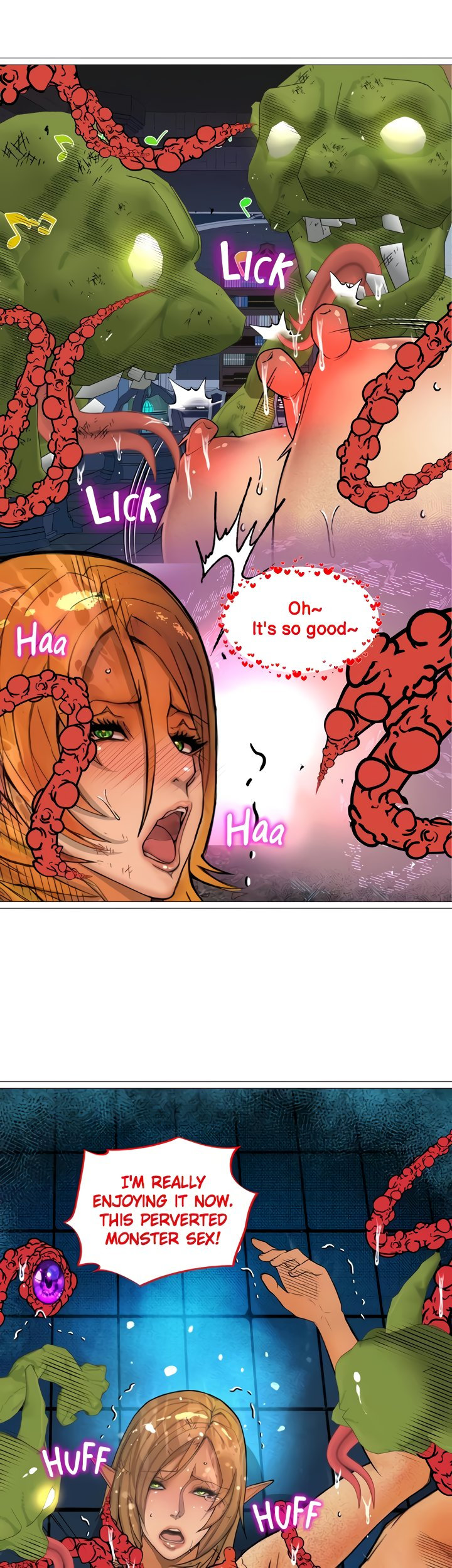 The DARK ELF QUEEN and the SLAVE ORC - Chapter 26 [photo 24] - MangaPorn