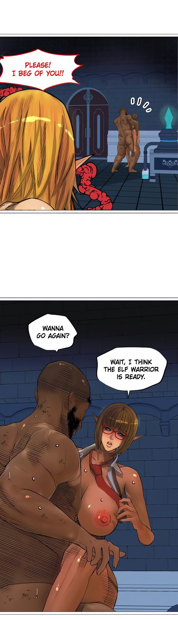 The DARK ELF QUEEN and the SLAVE ORC - Chapter 26 [photo 30] - MangaPorn