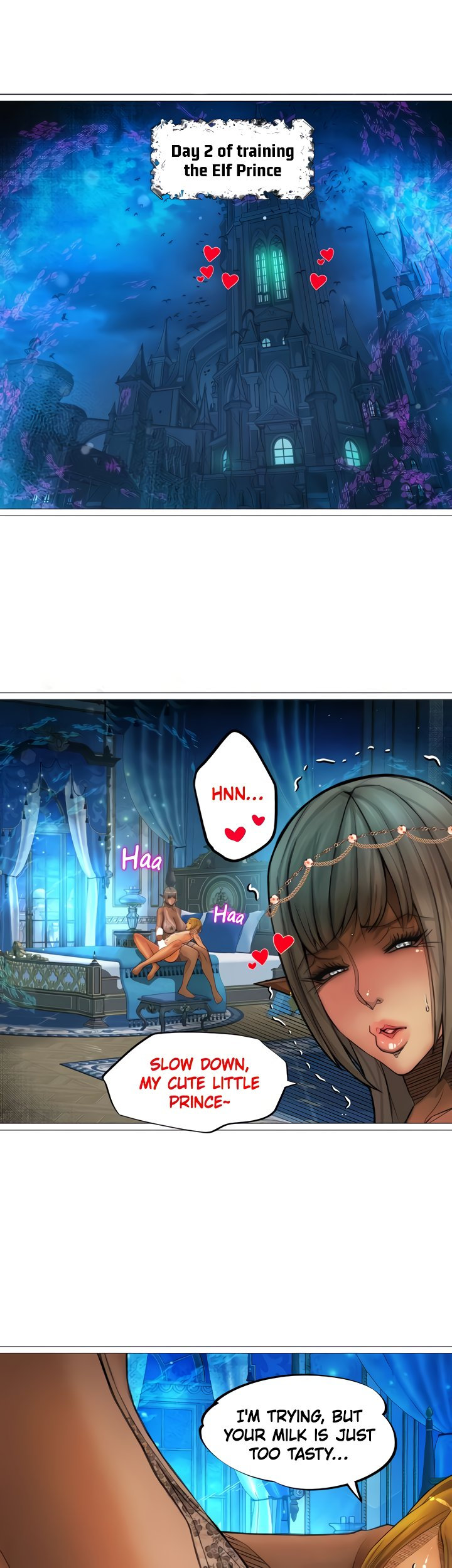 The DARK ELF QUEEN and the SLAVE ORC - Chapter 26 [photo 8] - MangaPorn