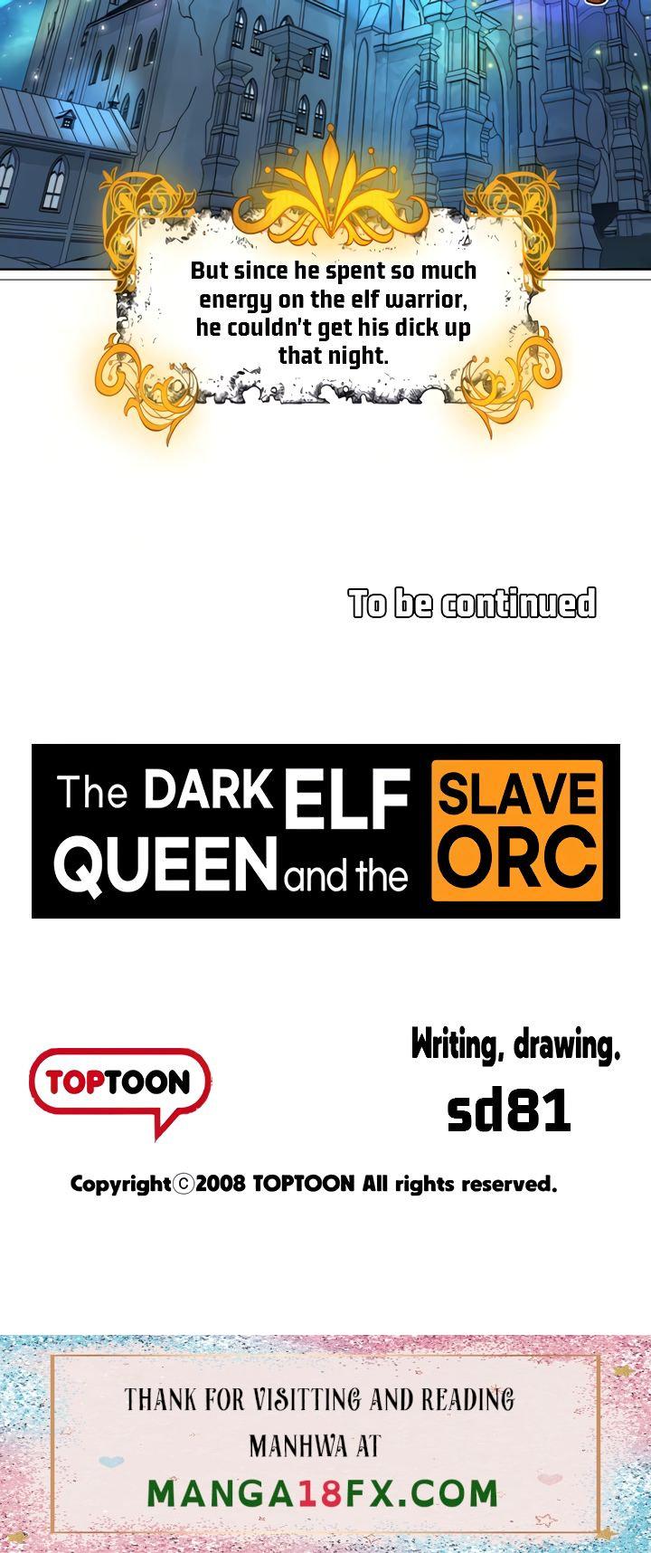The DARK ELF QUEEN and the SLAVE ORC - Chapter 27 [photo 33] - MangaPorn