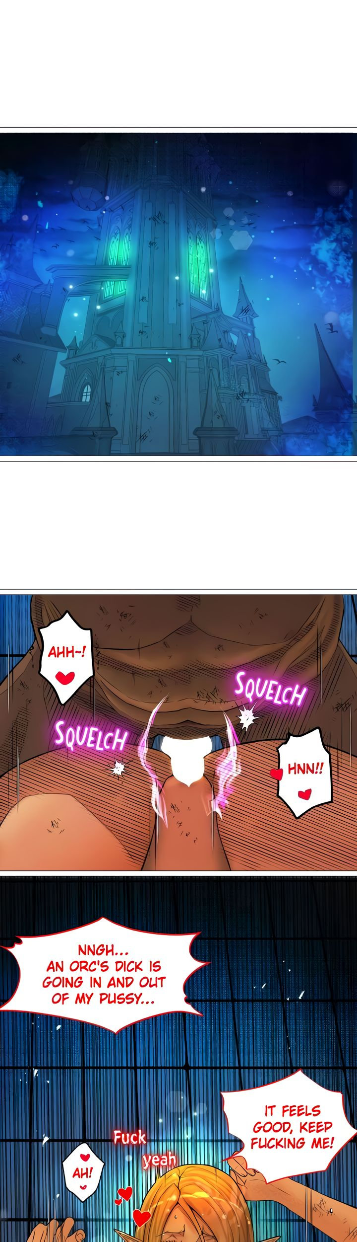 The DARK ELF QUEEN and the SLAVE ORC - Chapter 27 [photo 8] - MangaPorn