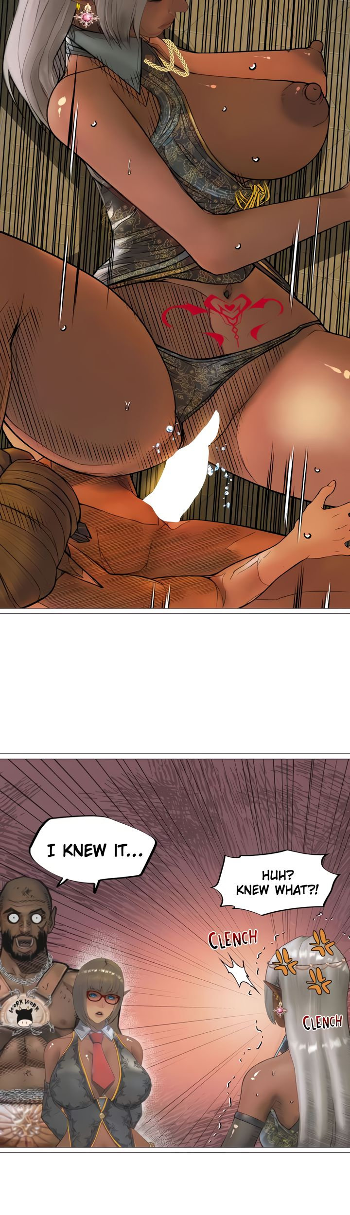 The DARK ELF QUEEN and the SLAVE ORC - Chapter 28 [photo 2] - MangaPorn