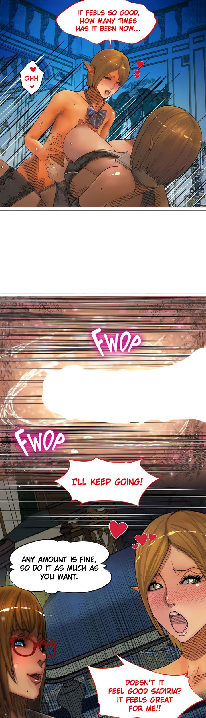 The DARK ELF QUEEN and the SLAVE ORC - Chapter 28 [photo 20] - MangaPorn