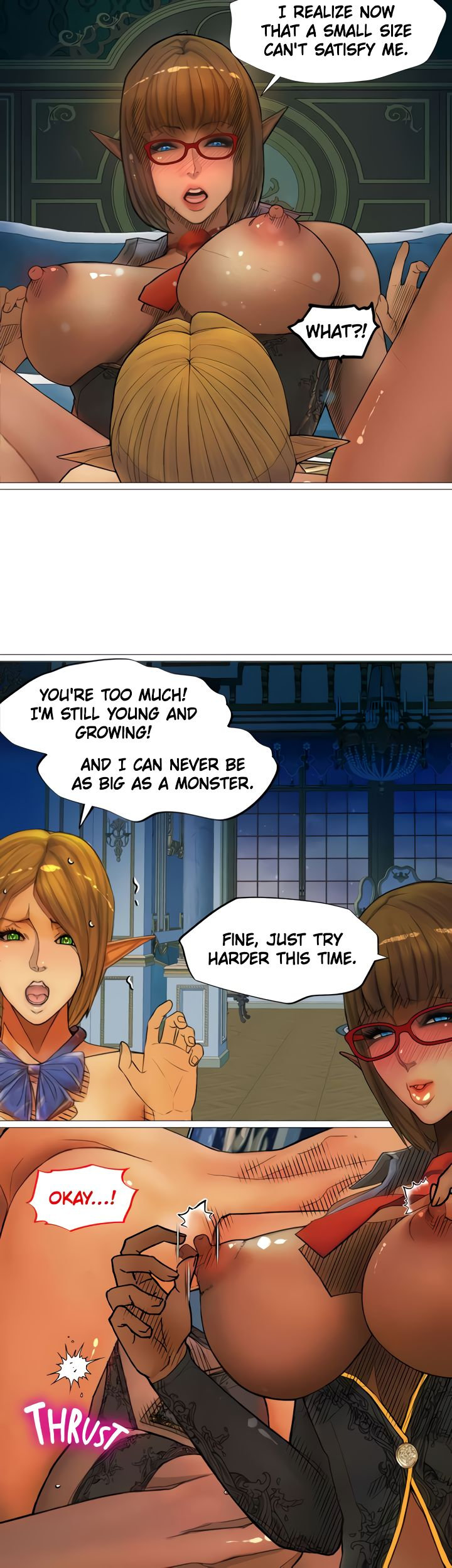 The DARK ELF QUEEN and the SLAVE ORC - Chapter 28 [photo 24] - MangaPorn